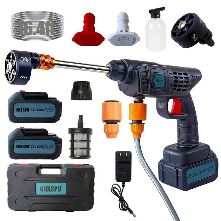 Cordless Portable Pressure Washer – High-Pressure Car & Home Cleaner