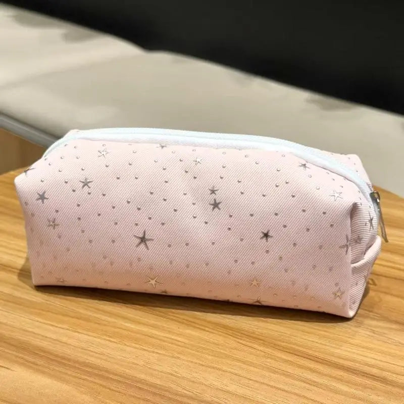 Polka Dot Pencil Case – Large Capacity Stationery Organizer