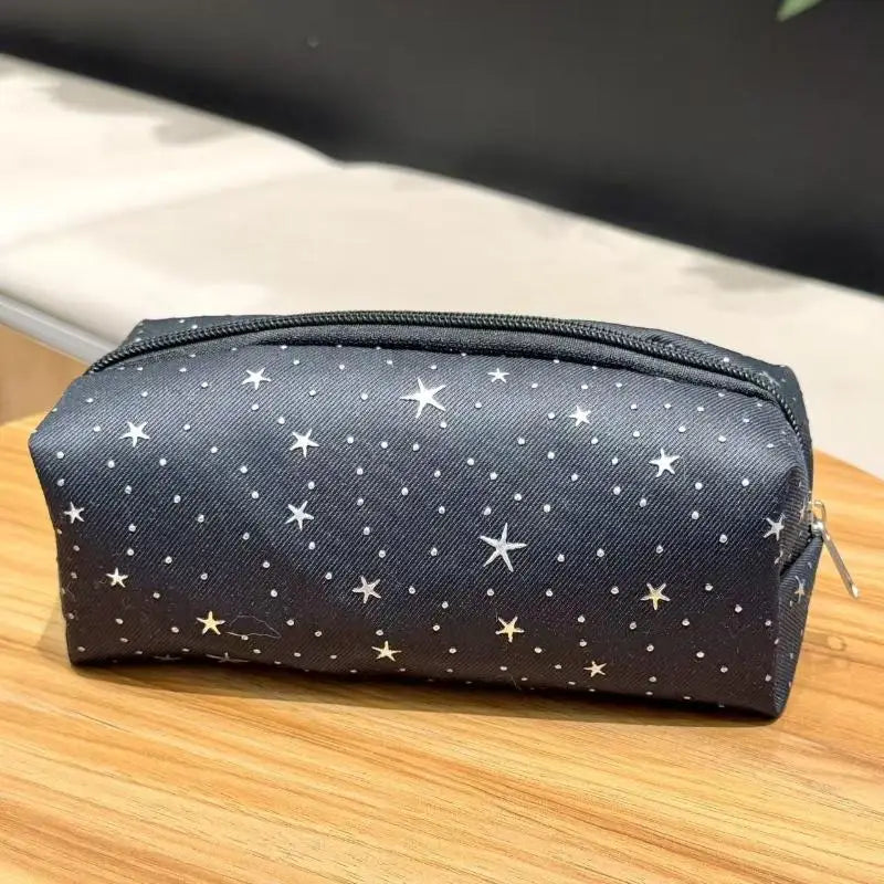 Polka Dot Pencil Case – Large Capacity Stationery Organizer