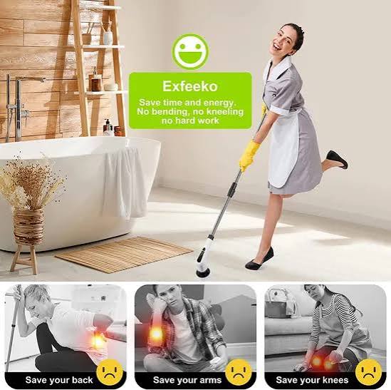 Electric Spin Cleaning Brush | Deep Clean in Minutes